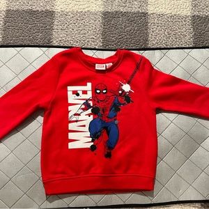 Toddler Boys Marvel Spider-Man Sweat shirt size 3